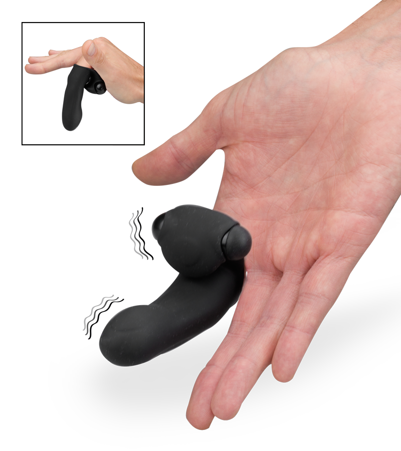 Mini finger vibrator