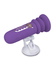 Load image into Gallery viewer, Mini sex machine with thrusting suction cup dildo