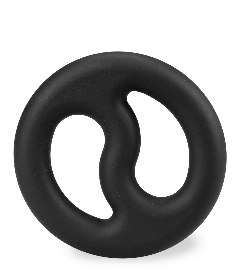 Misly medical-grade silicone double cock ring