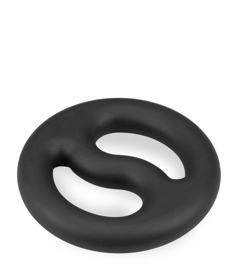 Misly medical-grade silicone double cock ring