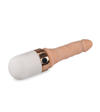 Load image into Gallery viewer, Mister Hide vibrating and thrusting dildo