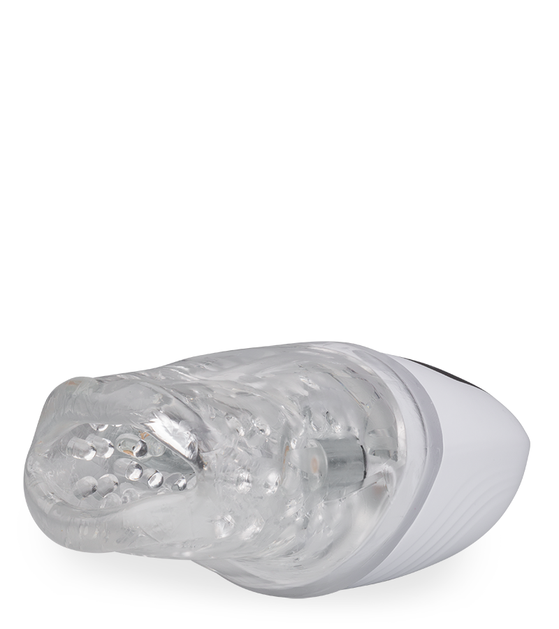 Mistress vibrating blowjob masturbator