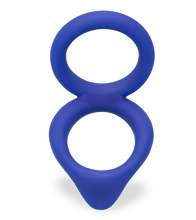 Load image into Gallery viewer, Moon silicone double cock ring