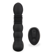 Load image into Gallery viewer, Mox vibrating and thrusting heated butt plug