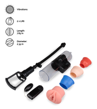 Load image into Gallery viewer, Multifunctional vibrating penis-enhancing pump