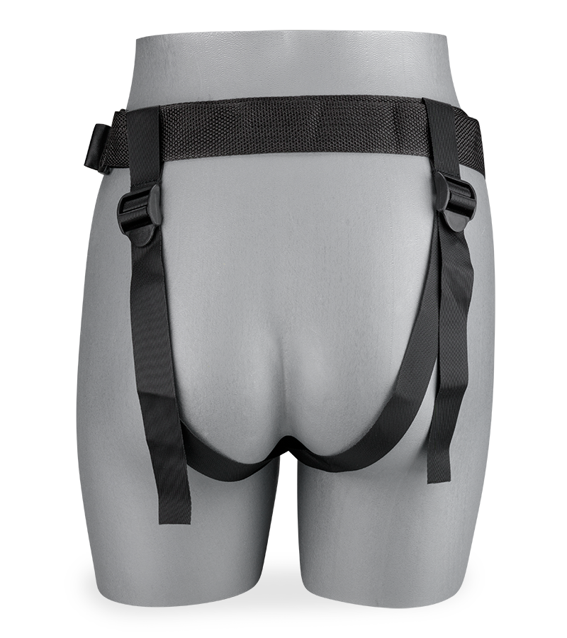 Munoo vibrating hollow strap-on dildo with rabbit stimulator