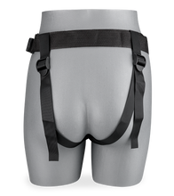 Load image into Gallery viewer, Munoo vibrating hollow strap-on dildo with rabbit stimulator