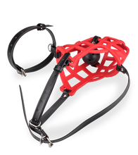 Load image into Gallery viewer, Muzzle with removable ball gag