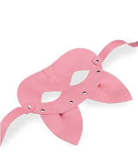 Load image into Gallery viewer, Naughty Fox faux leather BDSM mask