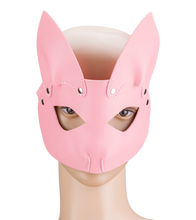 Load image into Gallery viewer, Naughty Fox faux leather BDSM mask