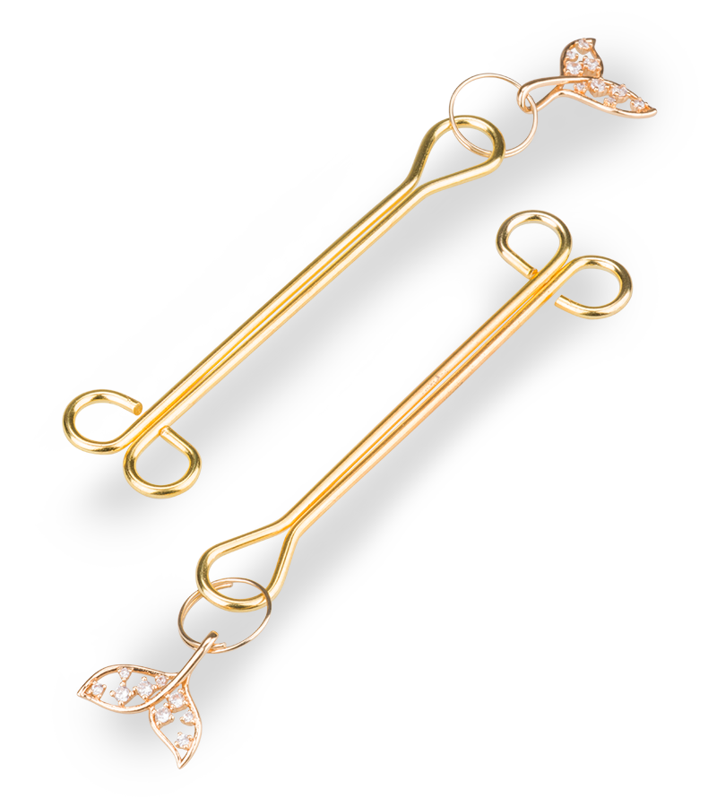 Naughty Mermaid nipple clamps