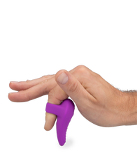 Load image into Gallery viewer, Naughty Tongue finger vibrator