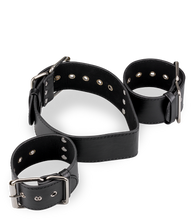 Load image into Gallery viewer, Neck and wrist BDSM restraints