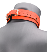 Load image into Gallery viewer, Neon orange collar and lead