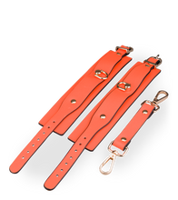 Load image into Gallery viewer, Neon orange handcuffs