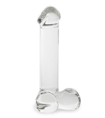 Nolan realistic glass dildo