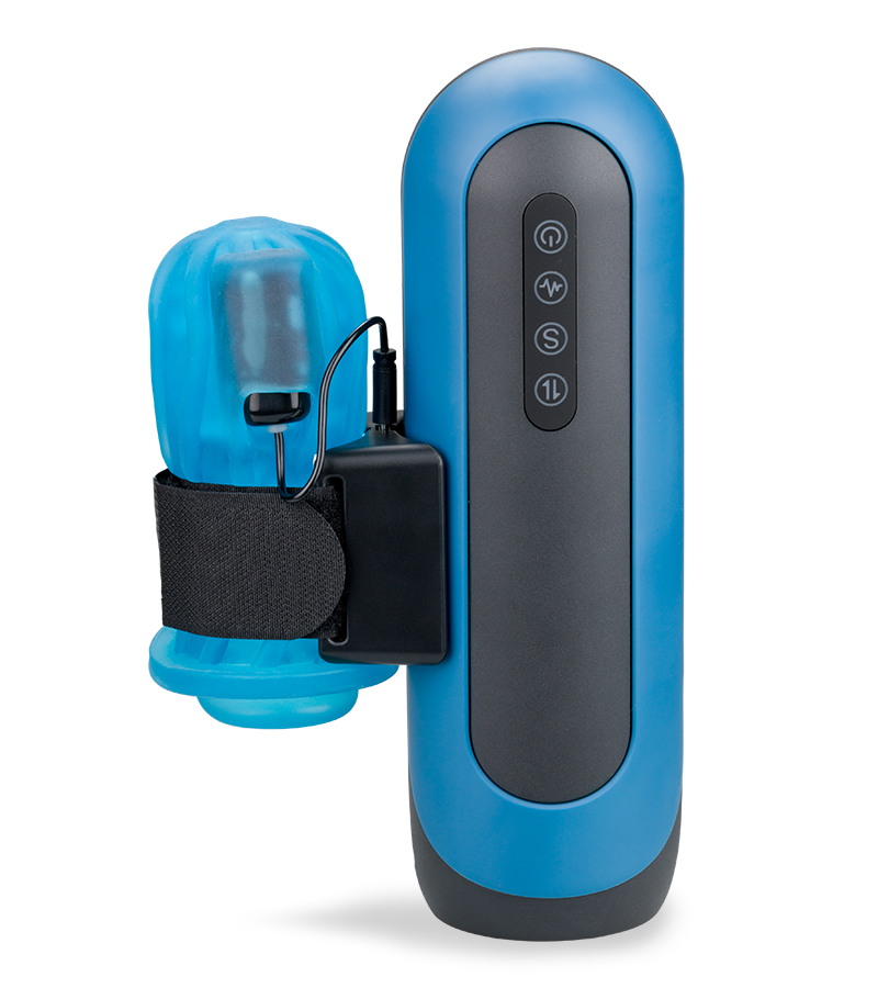 November thrusting and vibrating masturbator