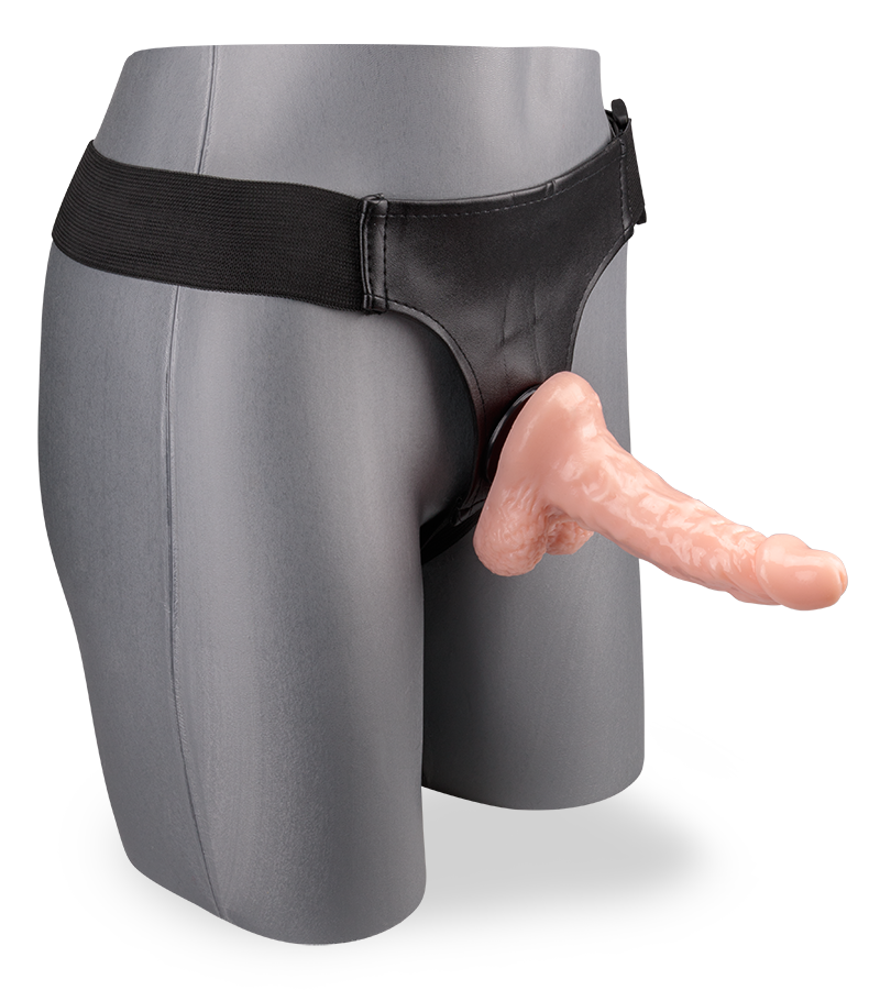 O-Ring fair skin strap-on harness kit