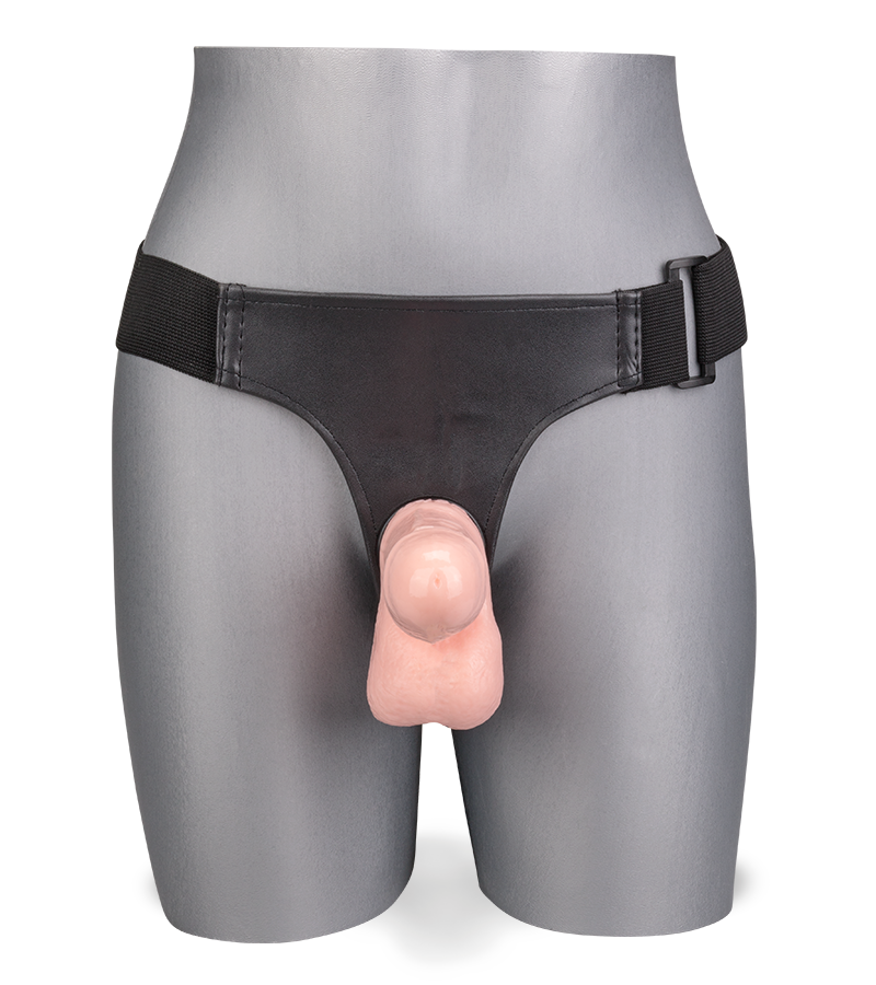 O-Ring large strap on dildo