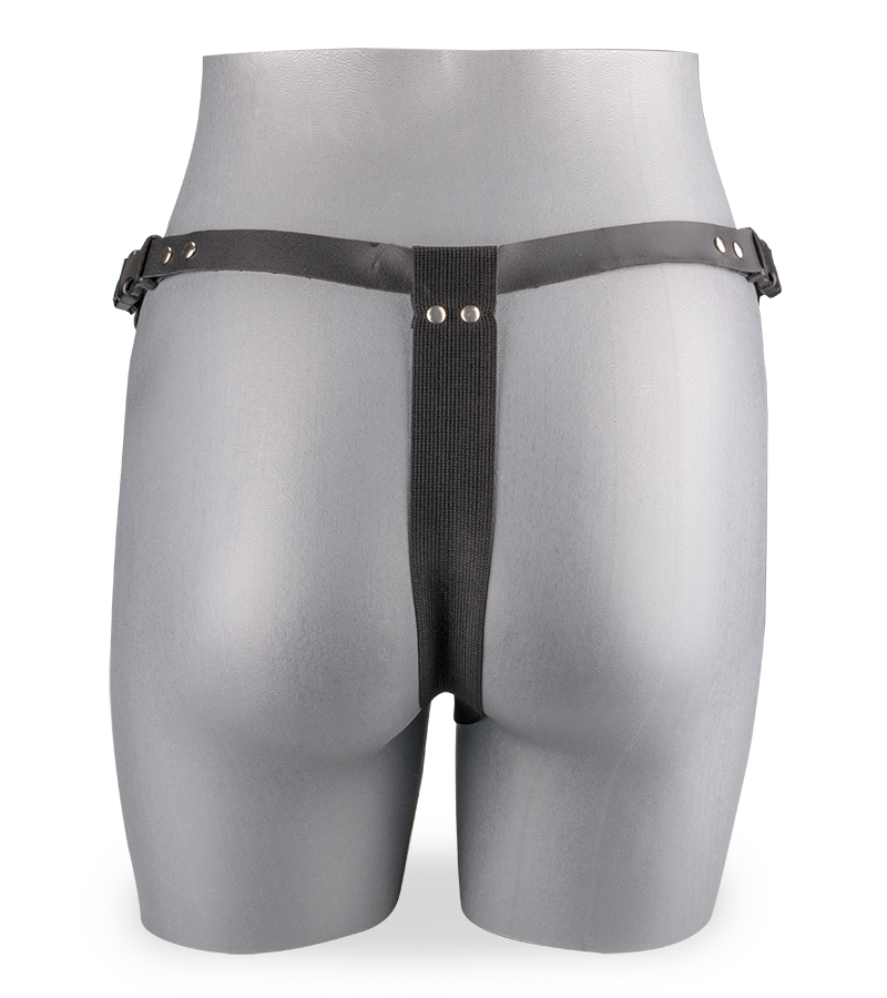 O-Ring strap on harness