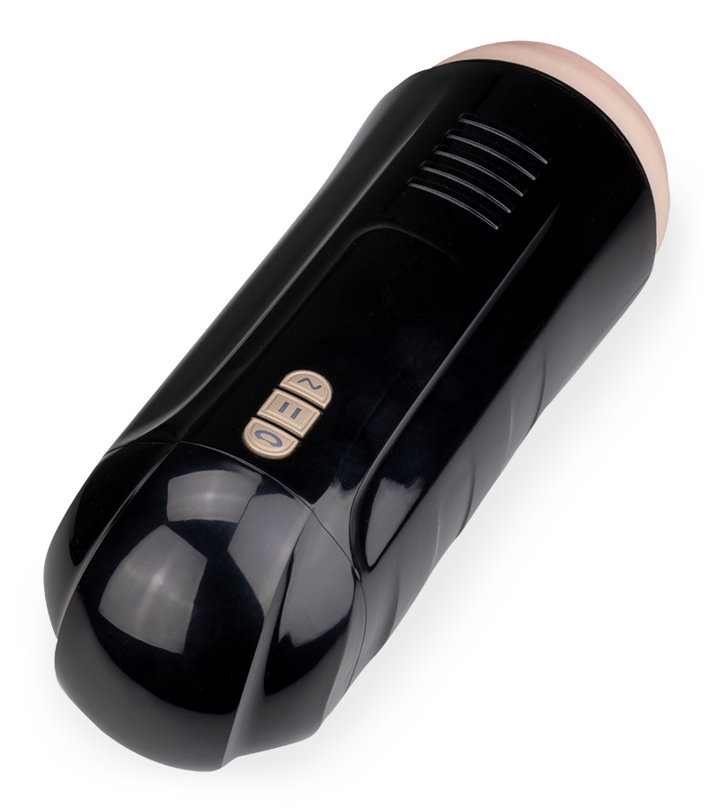 Obscurity sucking and vibrating masturbator