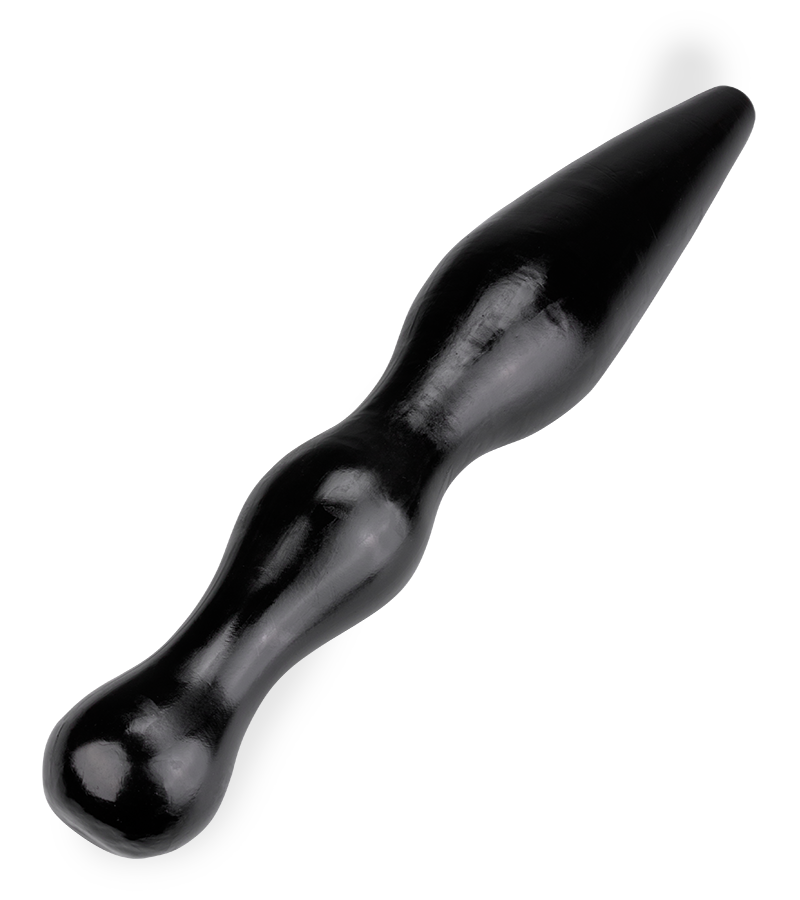 Obvious double butt plug