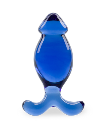 Ocean glass butt plug