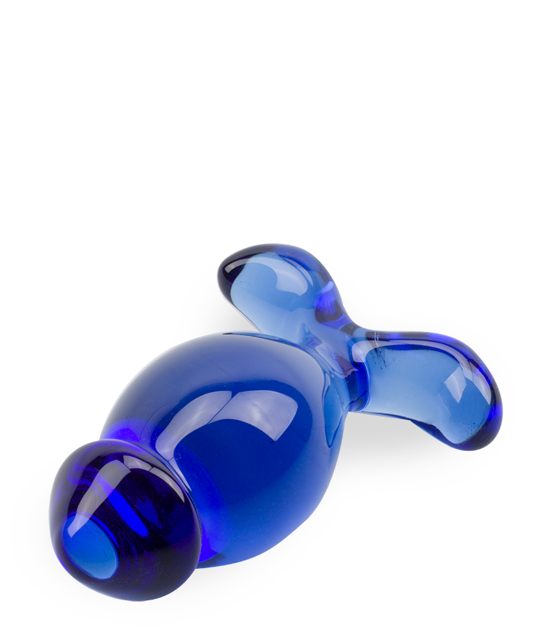 Ocean glass butt plug