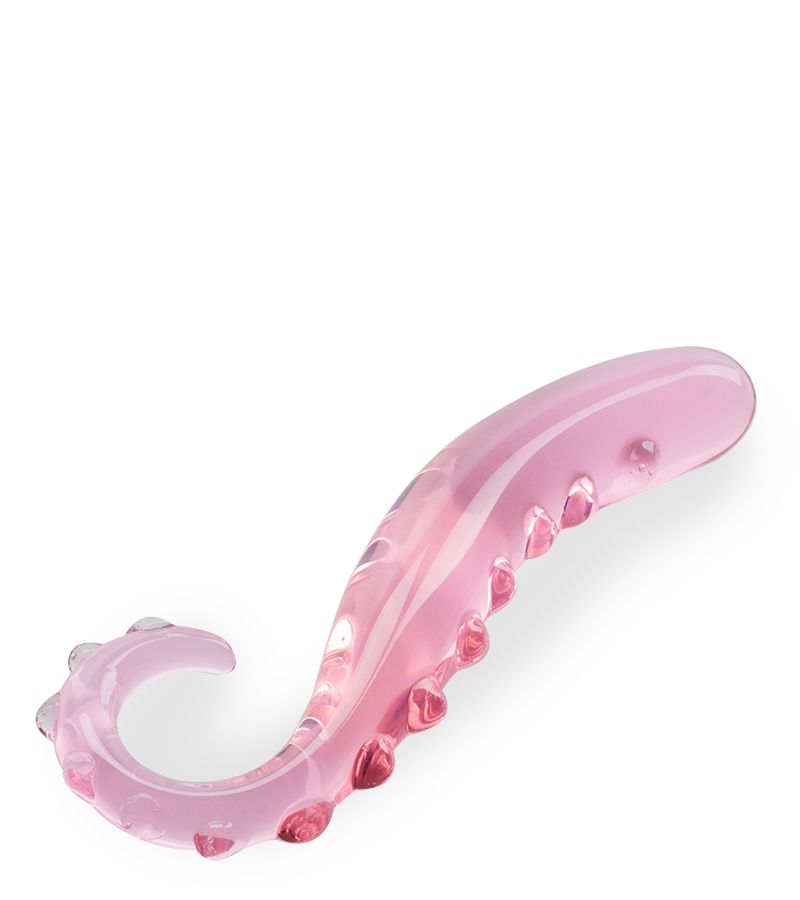 Octopus glass dildo