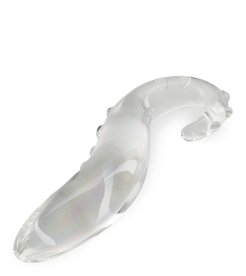 Octopus Kiss glass dildo