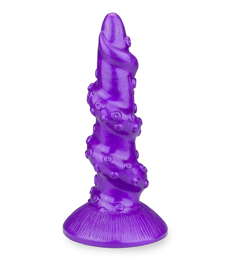 Octopus tentacle suction cup dildo