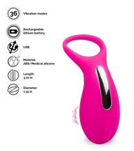Load image into Gallery viewer, Odyss vibrating cock ring