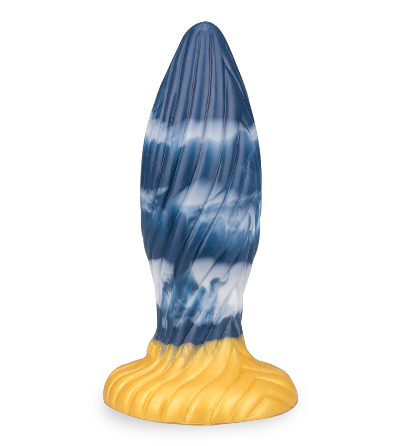 Ogivus suction-cup butt plug