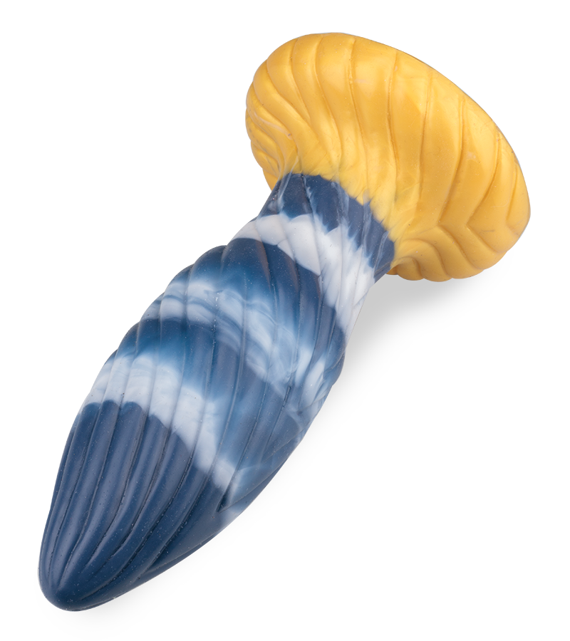 Ogivus suction-cup butt plug