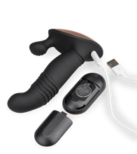Load image into Gallery viewer, Oliver thrusting and vibrating prostate massager