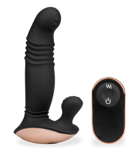 Load image into Gallery viewer, Oliver thrusting and vibrating prostate massager
