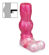 Load image into Gallery viewer, Open-ended dog cock sleeve 5.75 inches