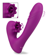 Load image into Gallery viewer, Oracle dual-stimulation throbbing vibrator