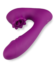 Load image into Gallery viewer, Oracle dual-stimulation throbbing vibrator