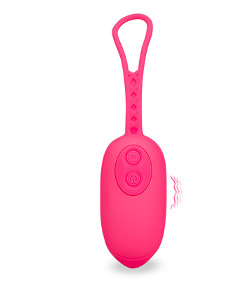 Orgasmic clit-stimulating vibrating power egg