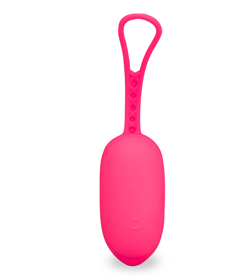 Orgasmic clit-stimulating vibrating power egg