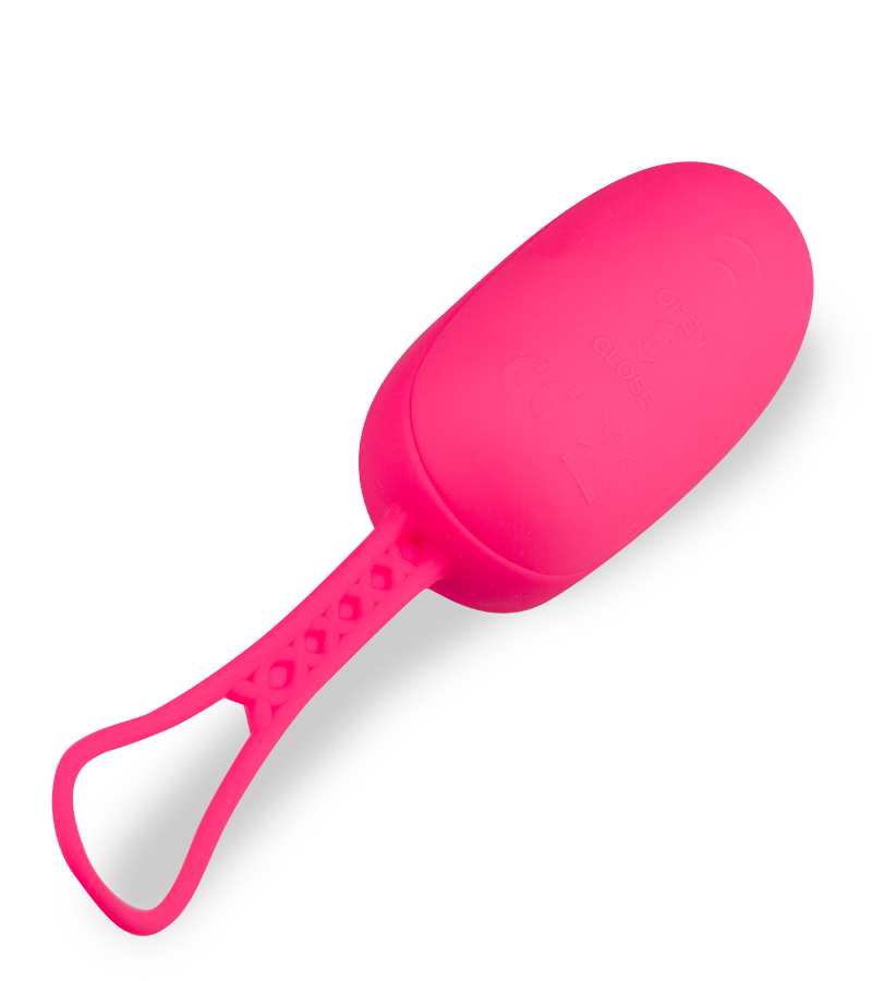 Orgasmic clit-stimulating vibrating power egg