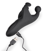 Load image into Gallery viewer, Orgo vibrating and throbbing three-arm masturbator