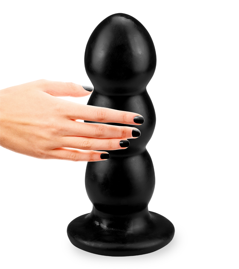 Outrageous giant anal plug