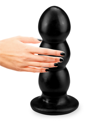 Outrageous giant anal plug
