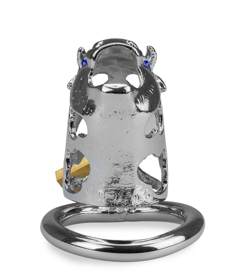 Ox Chinese zodiac penis chastity cage