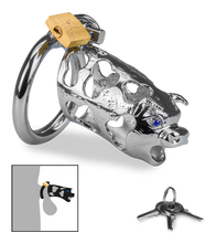Load image into Gallery viewer, Ox Chinese zodiac penis chastity cage