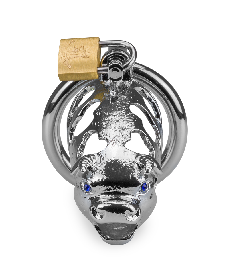 Ox Chinese zodiac penis chastity cage