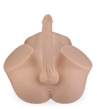 Load image into Gallery viewer, Paco life-sized male ass with bendable penis 28.50 lb