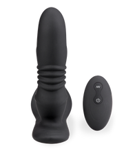 Load image into Gallery viewer, Paris vibrating and thrusting prostate stimulator with testicle massager
